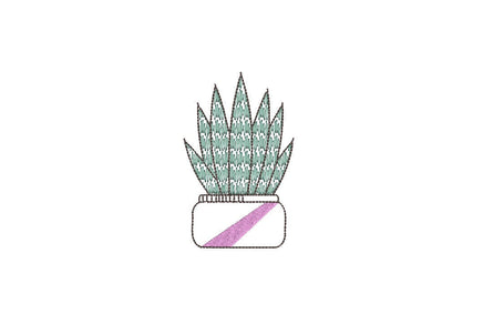 Cactus Embroidery Designs - sproutembroiderydesigns