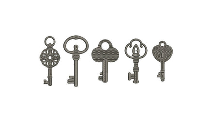 Collection of Key Embroidery Machine Embroidery Design, key embroidery design, new home embroidery, housewarming embroidery design - sproutembroiderydesigns