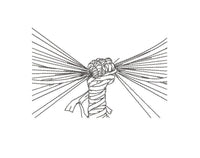 Mummy Machine Embroidery Design, halloween embroidery design, Mummy embroidery design, creepy embroidery design