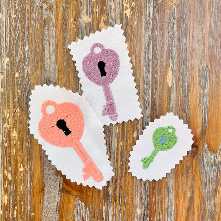 Collection of Key Embroidery Machine Embroidery Design, key embroidery design, new home embroidery, housewarming embroidery design - sproutembroiderydesigns
