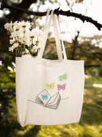 Butterfly Books Machine Embroidery Design, 2 sizes, Book Embroidery Design, Quick Stitch - sproutembroiderydesigns