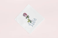 Word Flower Machine Embroidery Design Collection, 4 designs in 2 sizes each, PES, DST, VP3, EXP, hus, jef, pcs, shv, vip, Quick Stitch - sproutembroiderydesigns