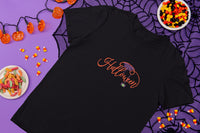 Cobweb Halloween Machine Embroidery Design, Spooky spider web embroidery design
