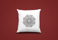 Floral Mandala Machine Embroidery Design, 2 sizes