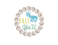 Collection of Autumn Machine Embroidery Design, 6 designs, Autumn embroidery design Set - sproutembroiderydesigns