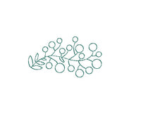 Collection of 5 Nature Floral Machine Embroidery Designs - sproutembroiderydesigns