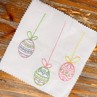 Easter Hanging Egg Machine Embroidery Design, easter egg embroidery design - sproutembroiderydesigns