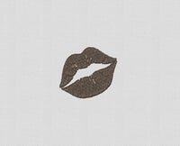 Kissing Lips Machine Embroidery Design, Valentine's Day embroidery design