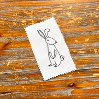 Collection of Rabbit Machine Embroidery Design, 5 Designs, Easter Bunny Embroidery Design, 4x4 hoop, 5x7 hoop, quick stitch - sproutembroiderydesigns