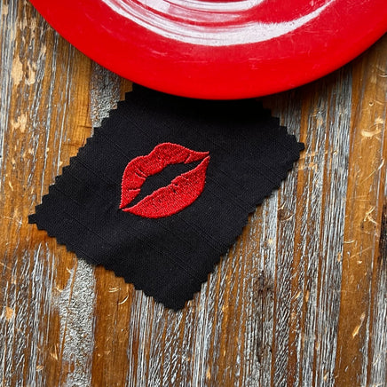 Kissing Lips Machine Embroidery Design, Valentine's Day embroidery design