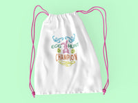 Easter Egg Hunt Champion Machine Embroidery Design, 2 Sizes - sproutembroiderydesigns