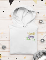 Mardi Gras Bead Flourish Machine Embroidery Design