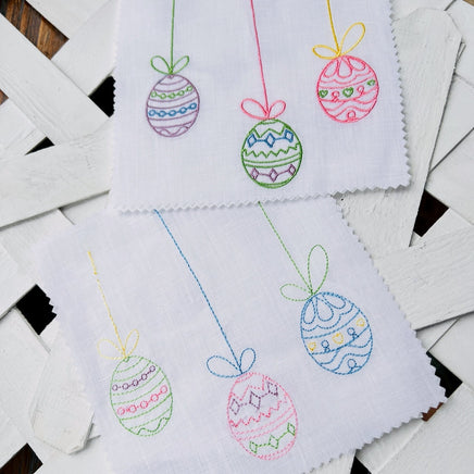 Easter Hanging Egg Machine Embroidery Design, easter egg embroidery design - sproutembroiderydesigns
