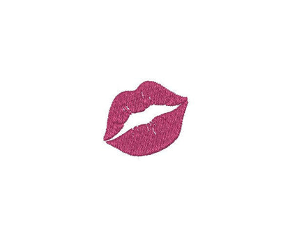 Kissing Lips Machine Embroidery Design, Valentine's Day embroidery design - sproutembroiderydesigns