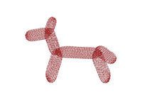 Pack of Balloon Animal Machine Embroidery Design. 3 designs included