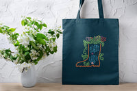Plant Lady Machine Embroidery Design, Garden saying embroidery design