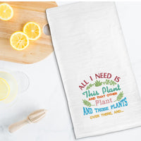 All I Need is This Plant Machine Embroidery Design, Garden saying embroidery design - sproutembroiderydesigns