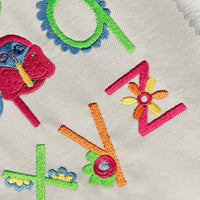 Springtime Monogram Font Machine Embroidery Designs, Floral embroidery Alphabet, PES, DST, VP3, csd, dst, jef pcs, shv, vip, vp3
