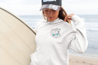 Skeleton Surfer Machine Embroidery Design, Skeleton embroidery design, surf embroidery design