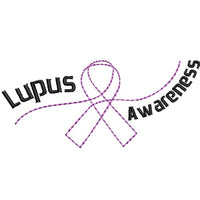 FREE Ribbon Lupus Machine Embroidery Design - sproutembroiderydesigns