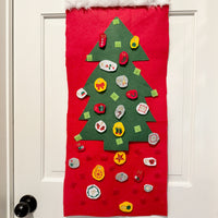 Christmas Advent Calendar Embroidery Design, Quick Stitch, Advent machine embroidery design