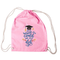 She Believed She Could So She Did Machine Embroidery Design, graduation embroidery design