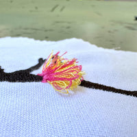 Fringe Tutu Ballerina Machine Embroidery Design, Fringe Ballet embroidery design, 4x4 hoop, Dance Bag Embroidery, Fluffy tutu design
