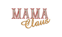 Mama Claus Embroidery Design, Turn your logo into an embroidery design - sproutembroiderydesigns