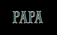 Papa Plaid Machine Embroidery Design, New Dad (4 Sizes)