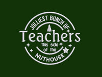 Jolliest Bunch for Teachers Embroidery Design - sproutembroiderydesigns