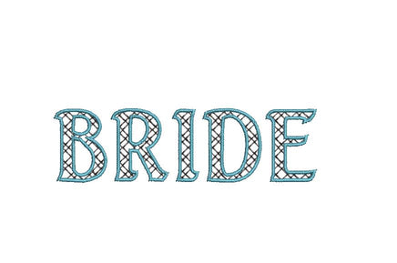 Bride Machine Embroidery Designs - sproutembroiderydesigns