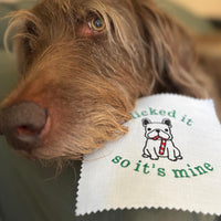 Dog I Licked It So It's Mine Machine Embroidery Design - sproutembroiderydesigns