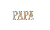 Papa Plaid Machine Embroidery Design, New Dad (4 Sizes)