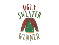 Ugly Sweater Embroidery Design - sproutembroiderydesigns