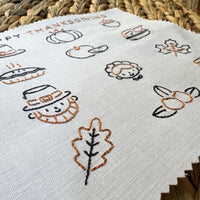 Bundle of Thanksgiving Machine Embroidery Design - sproutembroiderydesigns