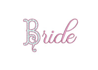 Bride Machine Embroidery Designs - sproutembroiderydesigns