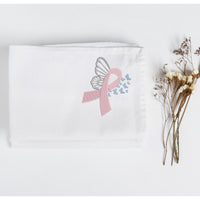 Butterfly Angel Cancer Ribbon Machine Embroidery Design, Breast Cancer Embroidery Design - sproutembroiderydesigns