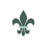 Fleur de Lis Machine Embroidery Design, french embroidery design, mardi gras embroidery design, fleur de lis design, fleur de lis embroidery
