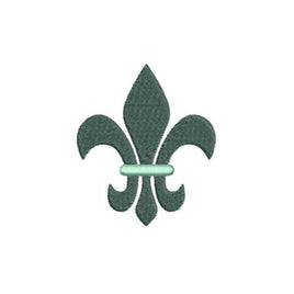 Fleur de Lis Machine Embroidery Design, french embroidery design, mardi gras embroidery design, fleur de lis design, fleur de lis embroidery