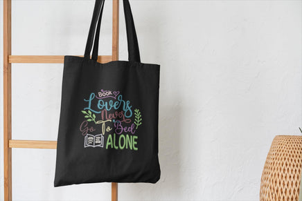 Book Lovers Never Go To Bed Alone Book Embroidery Design, Book Club Quick Stitch - sproutembroiderydesigns