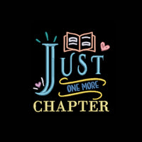 Just One More Chapter Book Embroidery Design, Book Club Quick Stitch - sproutembroiderydesigns