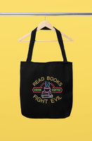 Read Books, Drink Coffee, Fight Evil Embroidery Design, Book Club Embroidery Design Quick Stitch - sproutembroiderydesigns