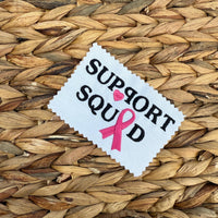 Support Squad Machine Embroidery Design, Breast Cancer Support Embroidery Design - sproutembroiderydesigns