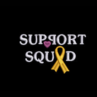 Support Squad Machine Embroidery Design, Breast Cancer Support Embroidery Design - sproutembroiderydesigns