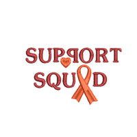 Support Squad Machine Embroidery Design, Breast Cancer Support Embroidery Design - sproutembroiderydesigns