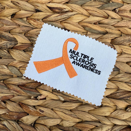 Multiple Sclerosis Machine Embroidery Design, MS Embroidery Design - sproutembroiderydesigns