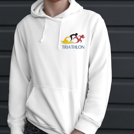 Triathlon Embroidery Design, triathlon machine embroidery design, 2 sizes