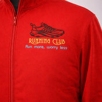 Running Club Run More Worry Less Machine Embroidery Design, marathon embroidery, 5K, 10K
