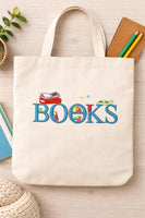 Books Machine Embroidery Design, Word Art Embroidery