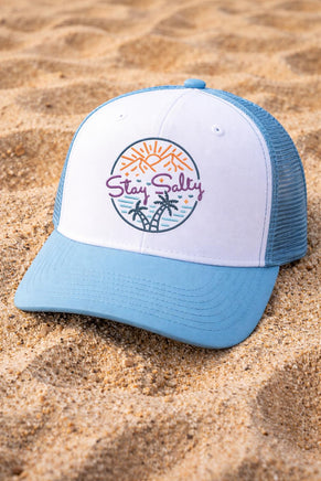 Stay Salty Machine Embroidery Design, Beach Embroidery Design